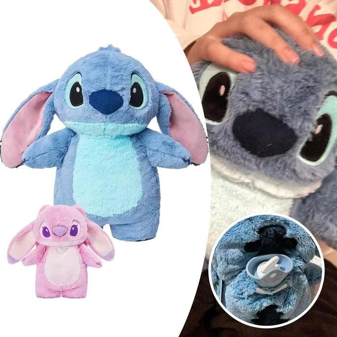 Stitch Bantal penghangat perut haid Kantong penghangat tangan Tipe injeksi air Hot Water Bag PAS