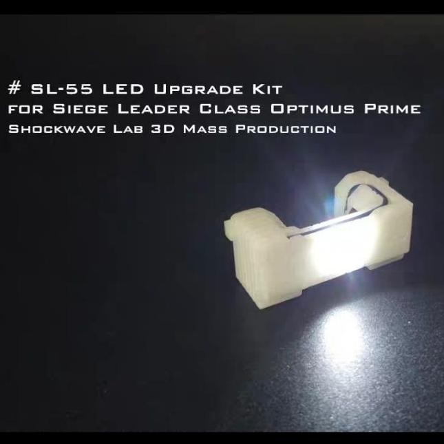 Shockwave Lab SL-55 LED Upgrade Kit For Siege Leader Optimus Prime