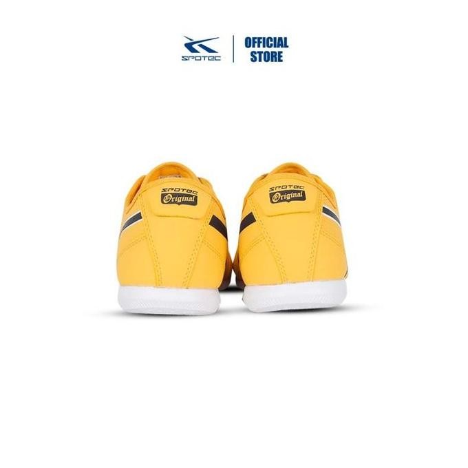 Spotec Sneakers Pother Sepatu Sneakers Pria Wanita - Kuning Hitam