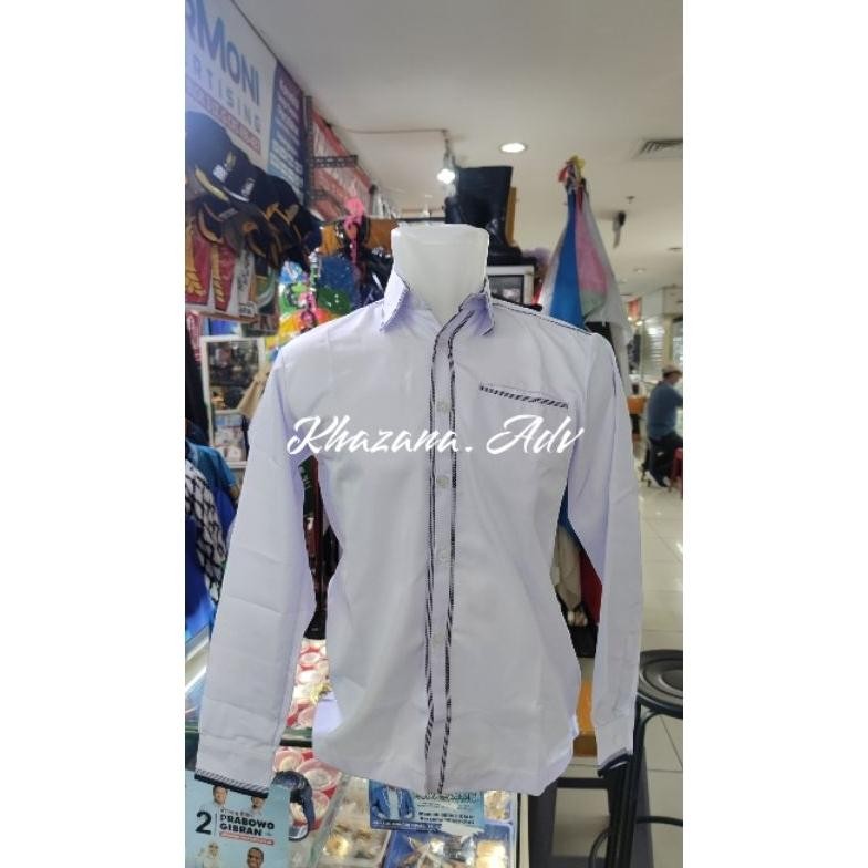 Kemeja Mahkamah Agung Pria / Kemeja Ma Pria Lengan Panjang