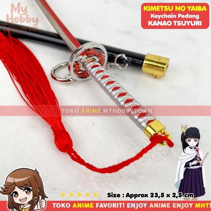 Gantungan Kunci Anime Kimetsu no Yaiba Pedang Kanao Nichirin