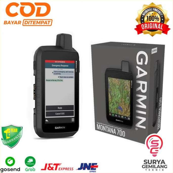 KIKYO- Alat Gps Pelacak Lokasi Genggam Garmin Montana 700 Alat GPS Garmin