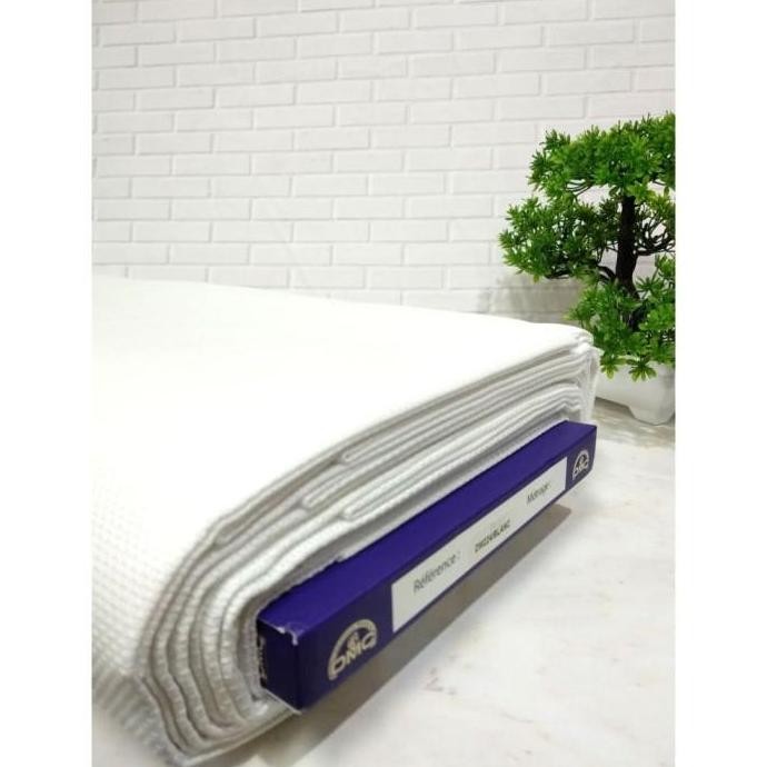 Kain Kristik Aida DMC 14ct - BLANC WHITE PUTIH