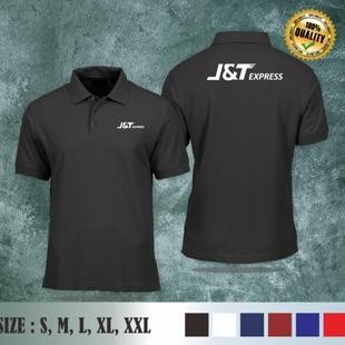KAOS BAJU PRIA WANITA TSHIRT POLO KERAH JNT EXPRESS EXPEDISI JNT