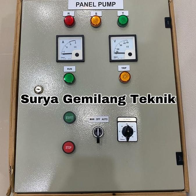 KIKYO- Panel Pompa Air Otomatis 3phase 3HP Panel Pompa Celup Submersible