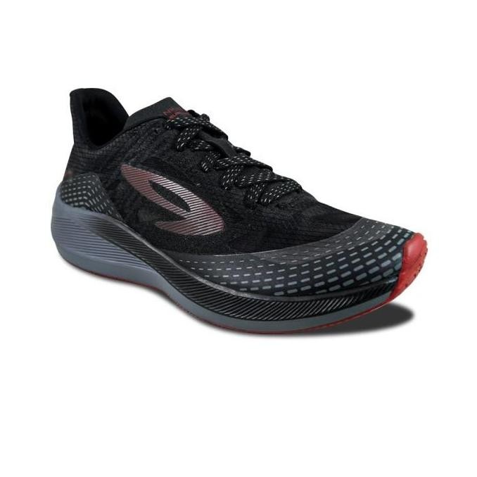910 Nineten Haze 1.5 Sepatu Lari - Hitam/Abu/Merah