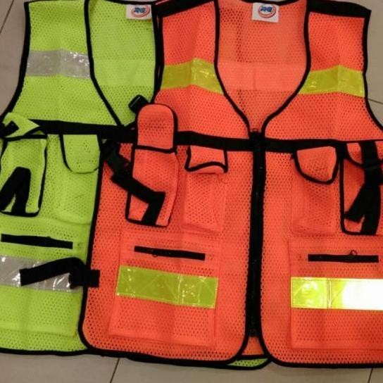 TERBARU Rompi Kerja Safety IMJ 6 kantong Scotlight Safety Vest PROMO