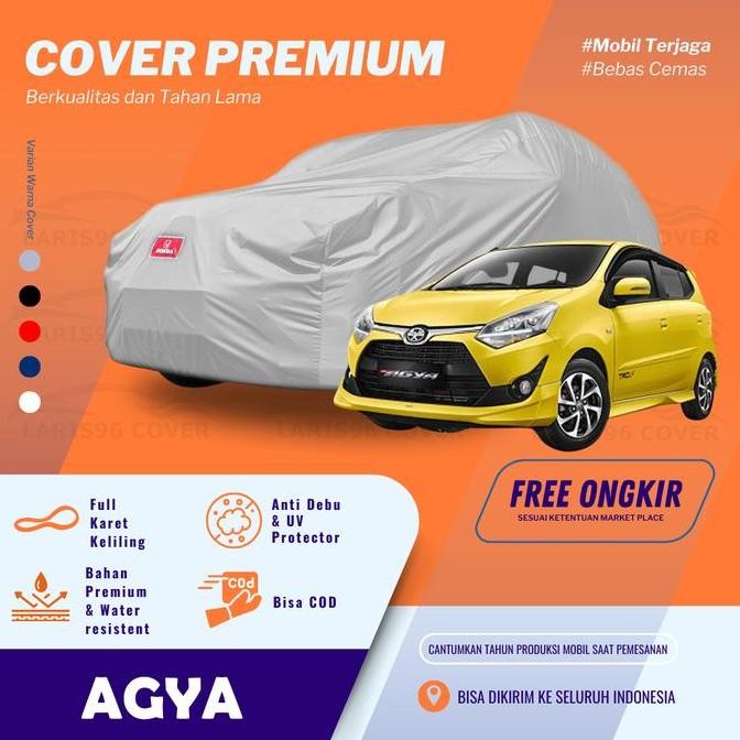 Cover Mobil Sarung Mobil Agya Mantel Selimut Mobil Agya Trd Waterproof