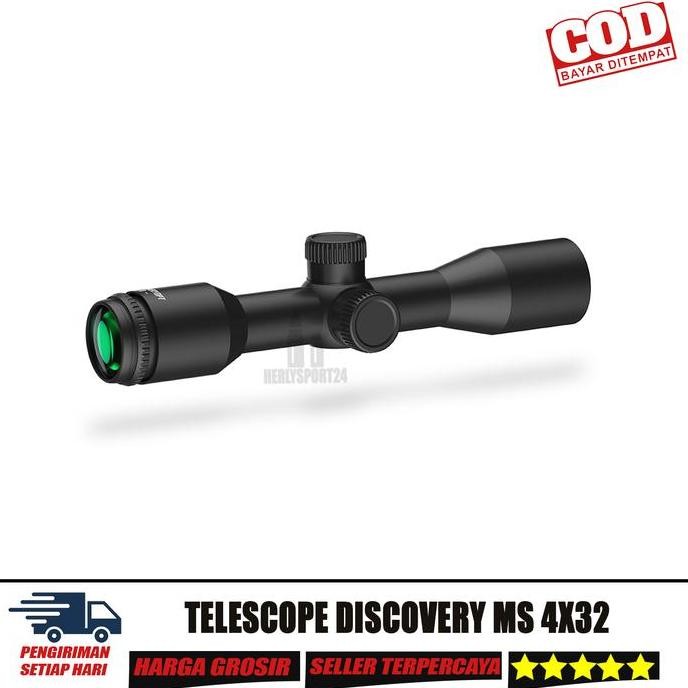 Teleskop Discovery 4X32 Retikel Hk Tipis Discovery Ms 4X32 Kualitas Terbaik Harga Termurah