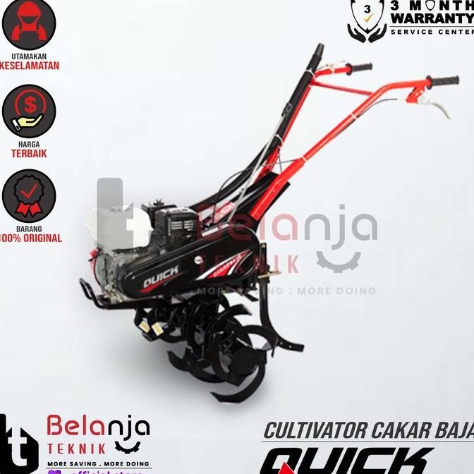 IKKAKU- QUICK CAKAR BAJA SET HONDA GX 200 6.5 HP CULTIVATOR
