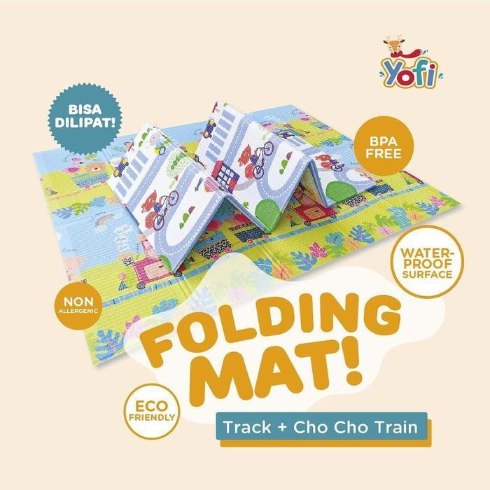 Yofi playmat Foldingmat Karpet Bayi