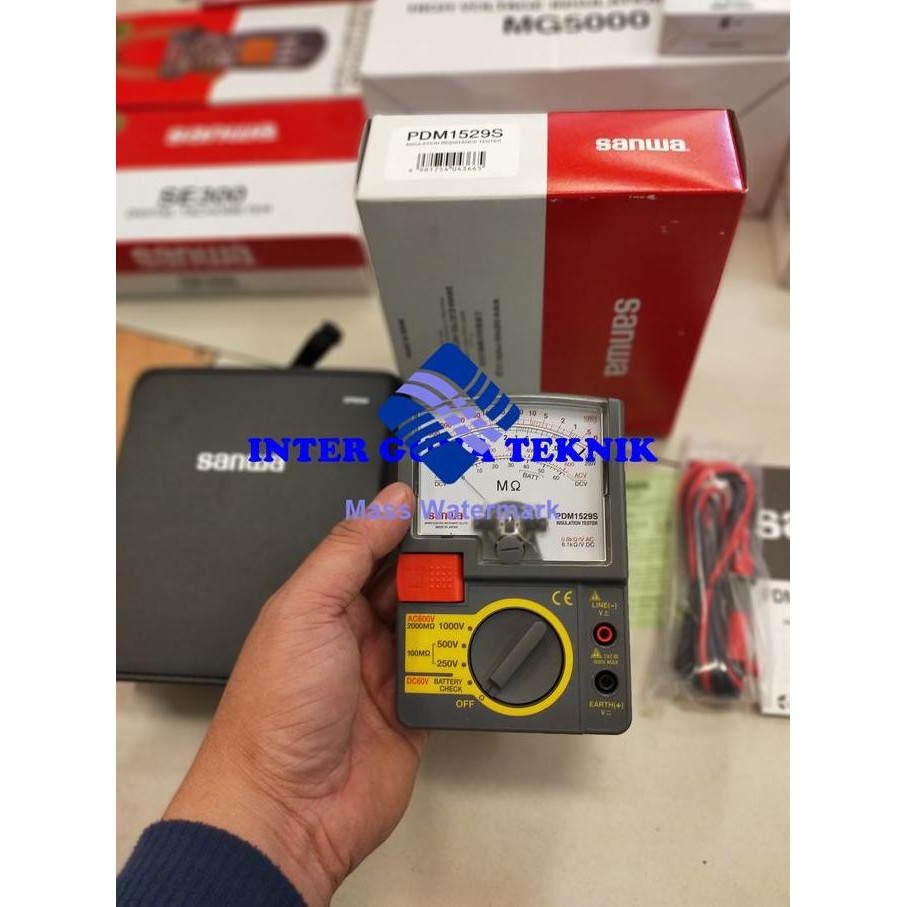 KAORU- Sanwa digital analog insulation tester DM-509S original sanwa