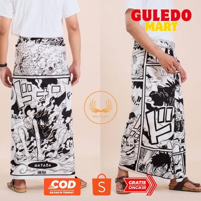 He13 m-4 SARUNG BATIK EXCLUSIVE MOTIF ASTRONOT OMBAK JEPANG TERBARU MERK WAJADA 2022 Premium Berkual