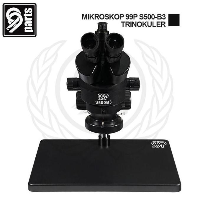 ULQUIORRA- Mikroskop Trinokuler 99P S500-B3 Original Plus Lampu High Quality / Microscope Trinocular