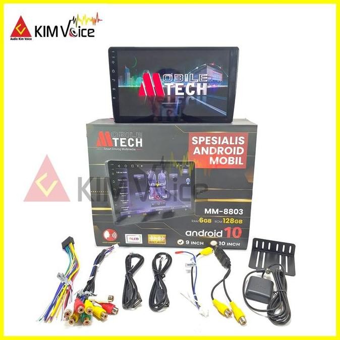 Promo Head Unit Android Mtech MM-8803 BBA RAM 6gb/128GB built in prosesor Diskon
