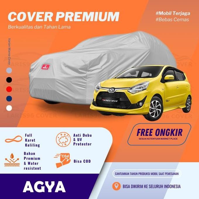 Cover Mobil Sarung Mobil Agya Mantel Selimut Mobil Agya Trd Waterproof