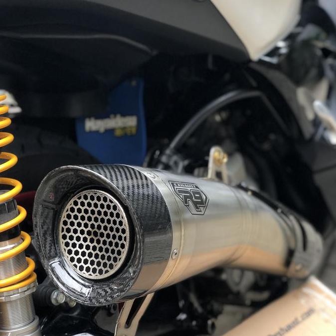 knalpot r9 h2 ss xmax original