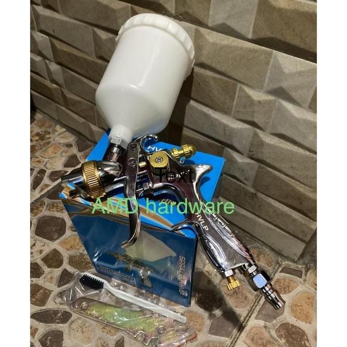 Promo Spray Gun Hvlp Shogun H88G 600Ml Lippro Low Pressure Original Stainless Steel Semprotan Cat Sp
