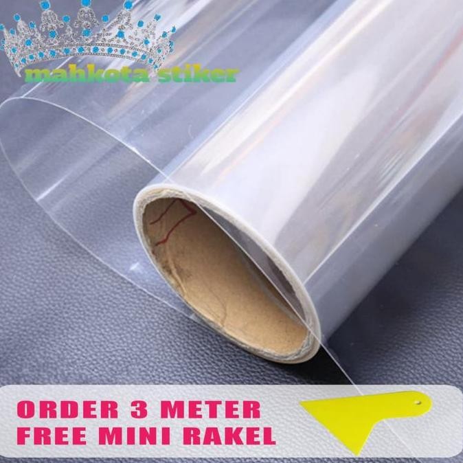 DB37>> sticker/kaca film/safety kaca/clear transparan