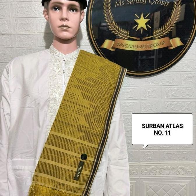Promo Surban Atlas Sjd Jaquard Syal COD