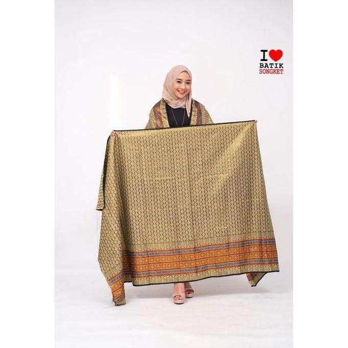 Promo SONGKET MESIN MURAH THAILAND HITAM GOLD MAKASSAR BATAK PALEMBANG MELAYU BRIDESMAID SET SELENDA