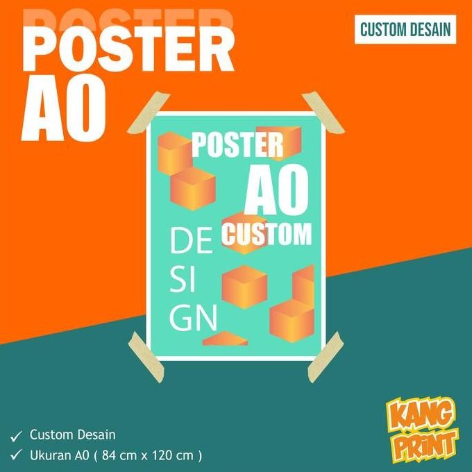 DF178>> Cetak Poster A0