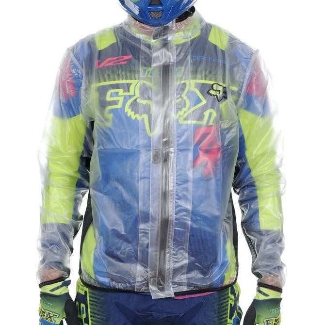 // fox fluid mx rain jacket jaket waterproof original trail grasstrack //