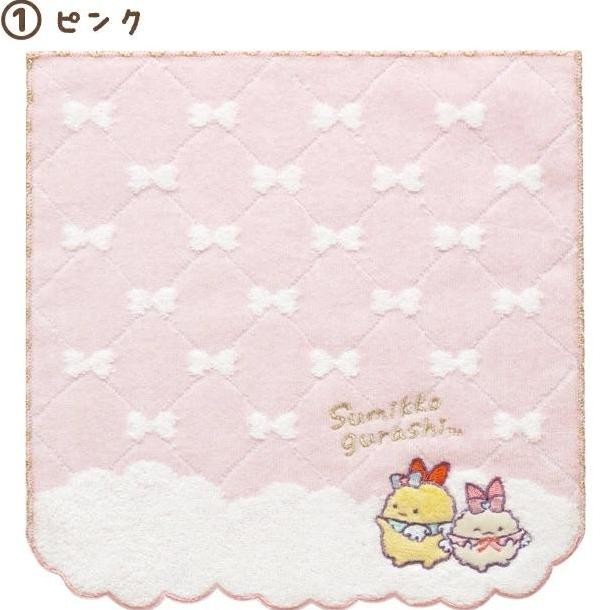 Handkerchief San-X Sumikko Gurashi Angel Ebiten Idol Ebifurai No Shippo Mini Towel Saputangan Handuk