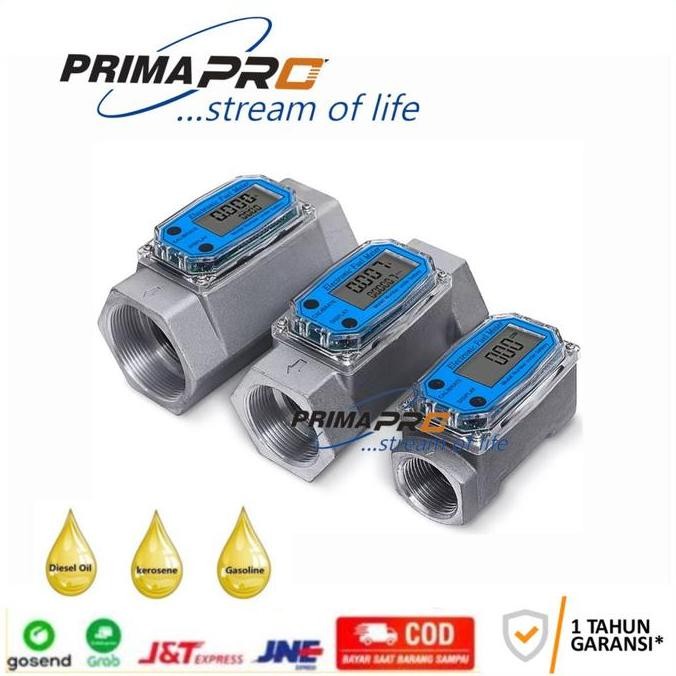 Flow Meter Solar Digital Flow Meter Oli Digital Flow Meter Bbm 1.5 In