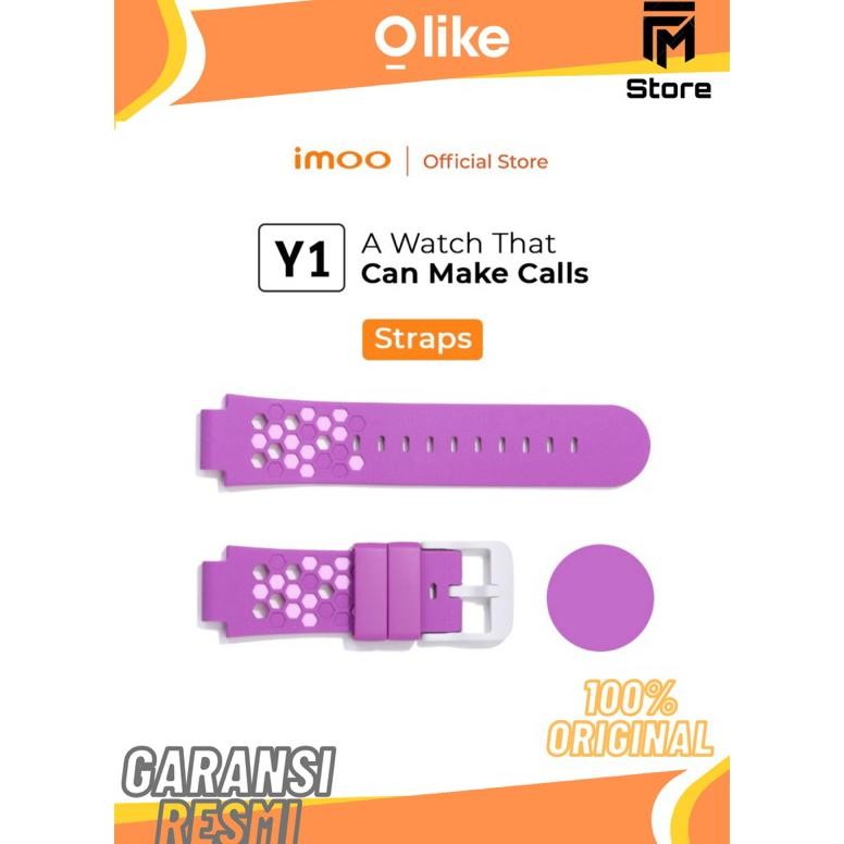 Terlaris Strap Y1 Imoo Original / Tali Jam Y1 Imoo Blue & Violet Th-23