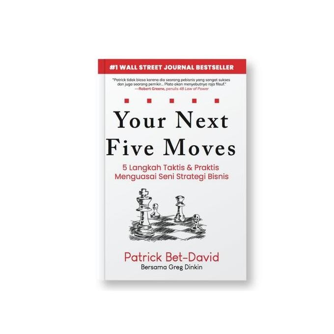 PROMO Buku Your Next Five Moves Original - Patrick Bet-David ORI