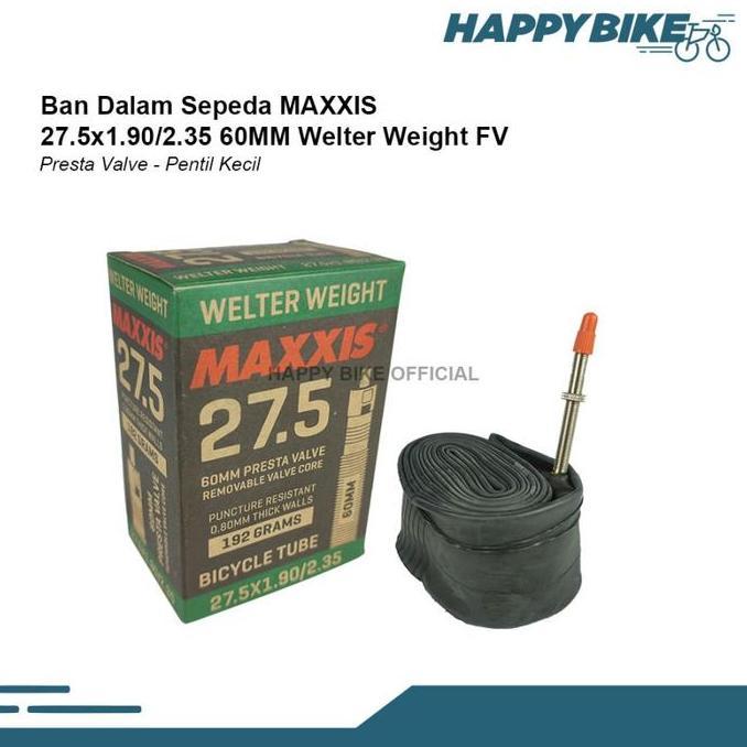 Wim- Maxxis Tube Ban Dalam Sepeda 27.5 X 1.90/2.35 60Mm Fv Ban Sepeda Mtb Downhill