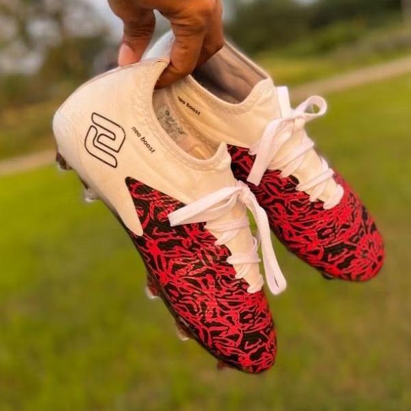 TERMURAH ERZUMA - Sepatu Bola Erzuma Original Neo Boost VITON FREE Kaos kaki & Sticker