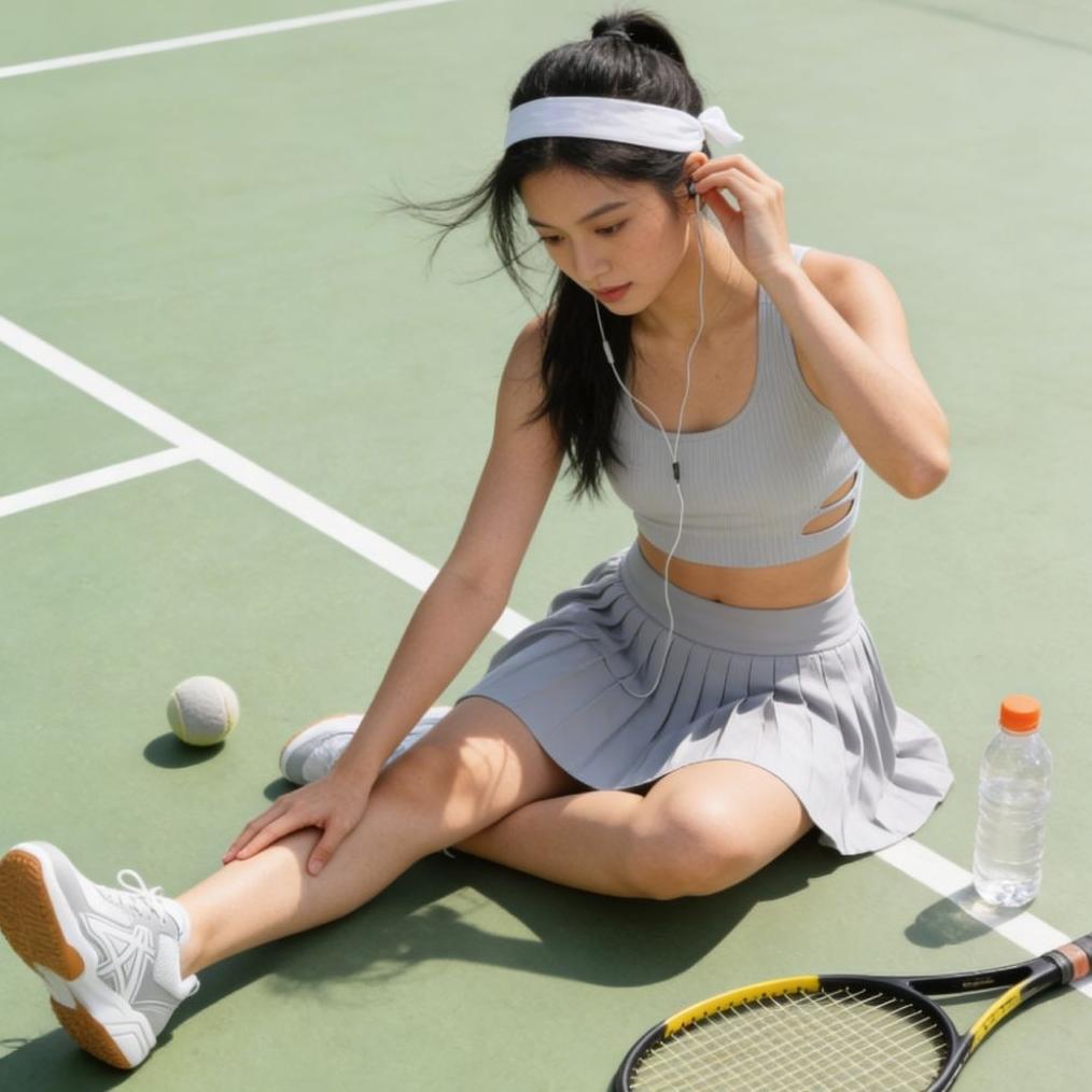 Sale ORIGOZA Sepatu Badminton Padel Tenis Wanita Le Manta Putih Abu-Abu Original Size 36-40 Multy Co
