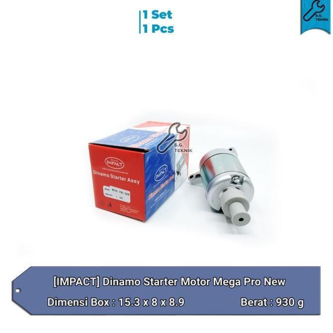 Dinamo Starter motor Mega Pro New - Impact Mesin Bensin terlaris