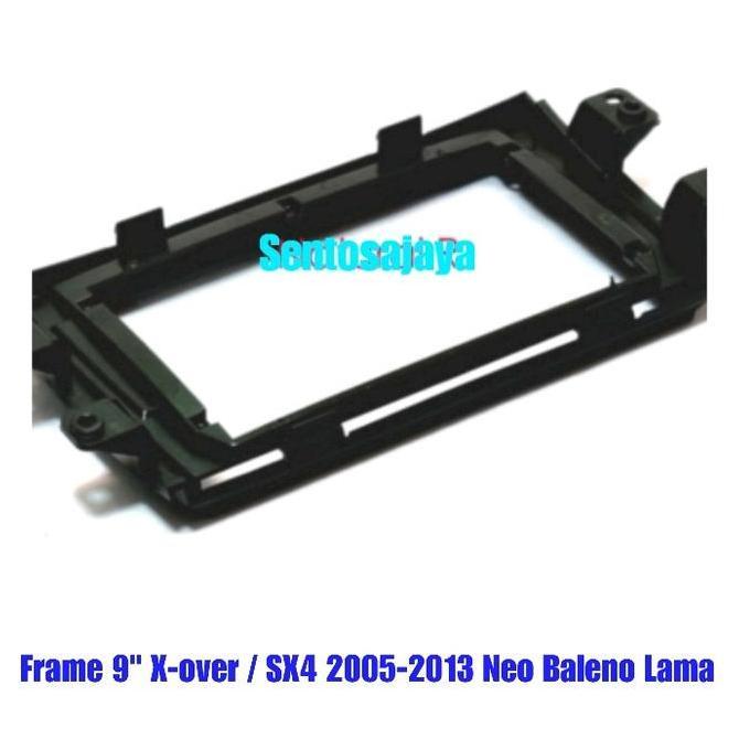 Indopart- Frame Headunit 9Inch Suzuki X-Over/Sx4/Neo Baleno Lama Tahun 2005-2013