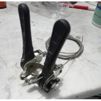 Shifter Balap Jadul - Operan Balap - Stem Shifter Shimano Original Dan Terpercaya