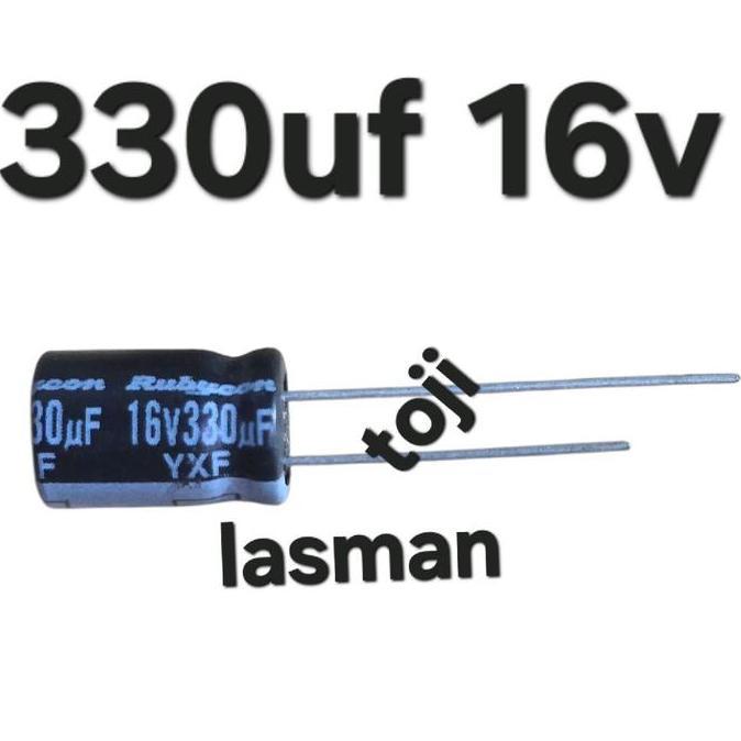 ( 330 UF 16V )   ELKO ELCO 16V330UF 330 UF MF MICRO MIKRO 16V 16V330 UF 85 105 TERMURAH BEST SELLER 