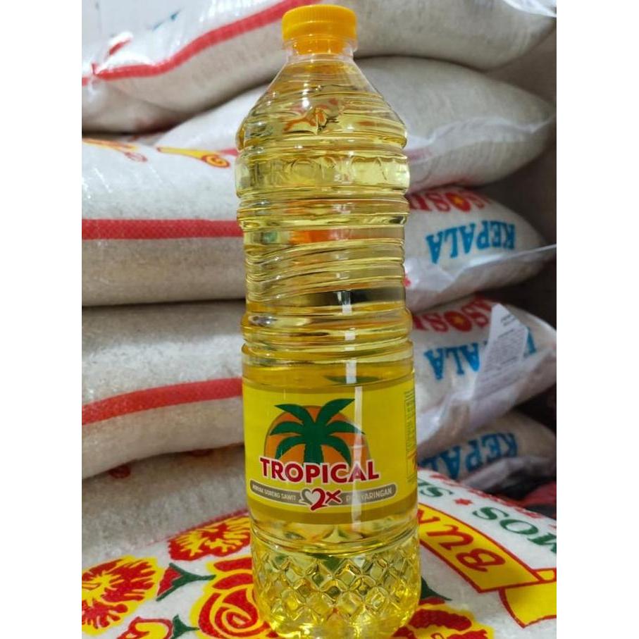 Pilihan - Minyak Sayur Tropical 1 Liter/Minyak Goreng Tropical 1Liter Botol
