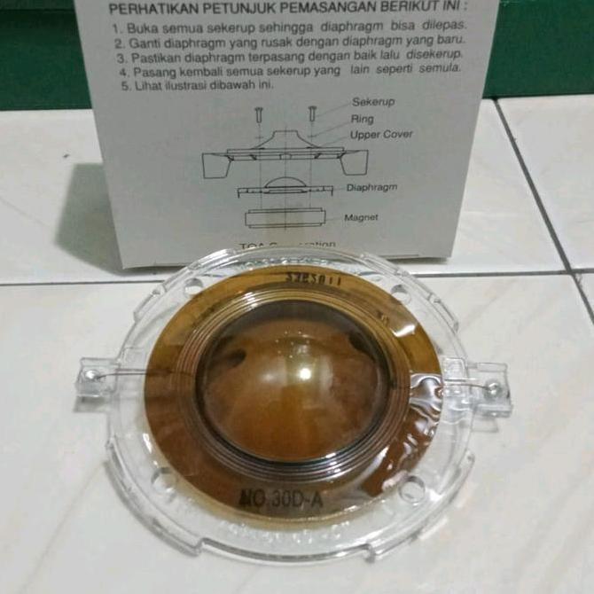 SPUL TOA ZG-30D-A ZH-5025B ZH-5025M ZH-5025B ZH-5025M DIAPGRAGM -SPULL SPEAKER