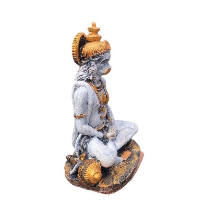 ] Patung Dewa Hanuman 25 cm/Patung Hanoman/Patung Anoman/Patung Kera