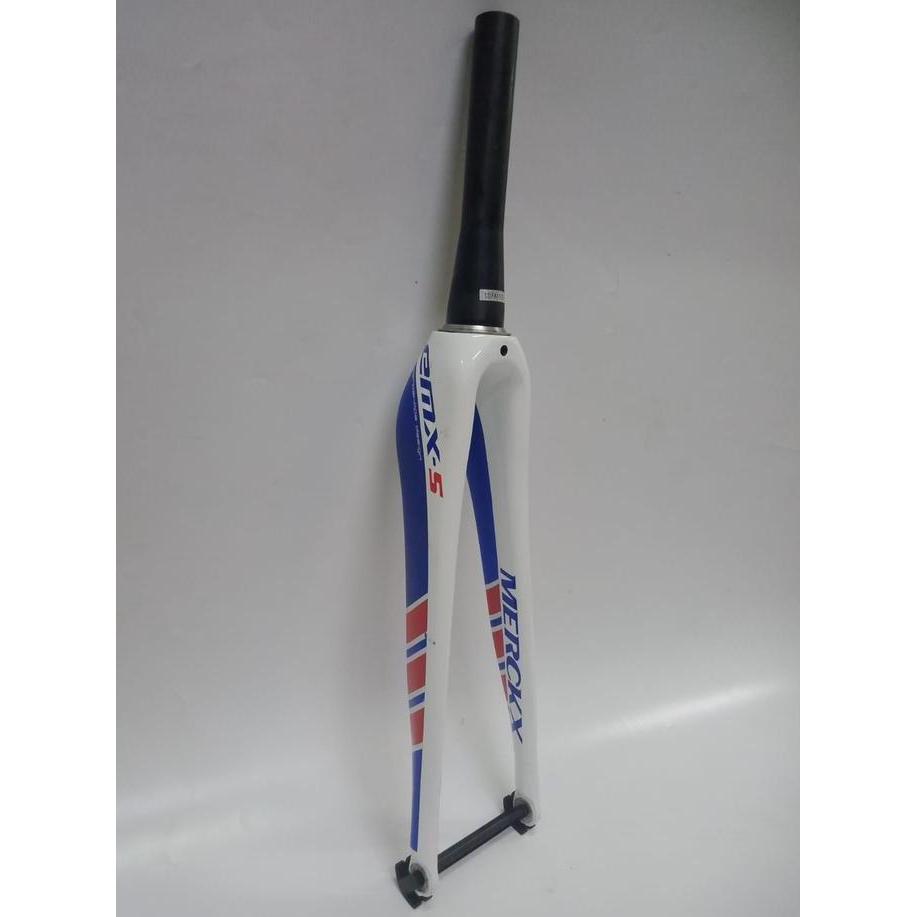 Promo Fork Only Eddy Merckx EMX-5 White - Blue 28 cm Diskon