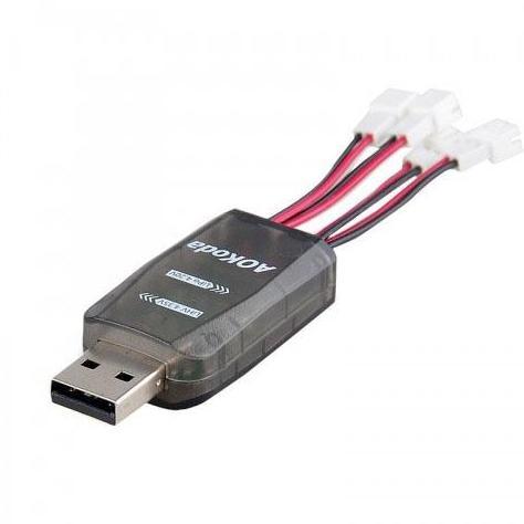 AOKODA CX405 4CH MICRO USB BATTERY CHARGER FOR 1S LIPO/LIHV BATTERY RCHA