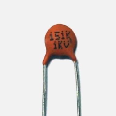 DISC CERAMIC CAPACITOR 151K 150PF 1KV Y5P ROHS TAIWAN RKRW