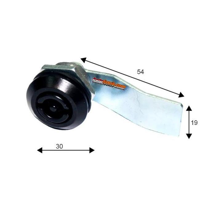 KUNCI PANEL BOX KUNCI T BULAT MS 705-1 ( NEW ) HITAM HAITAN ORIGINAL