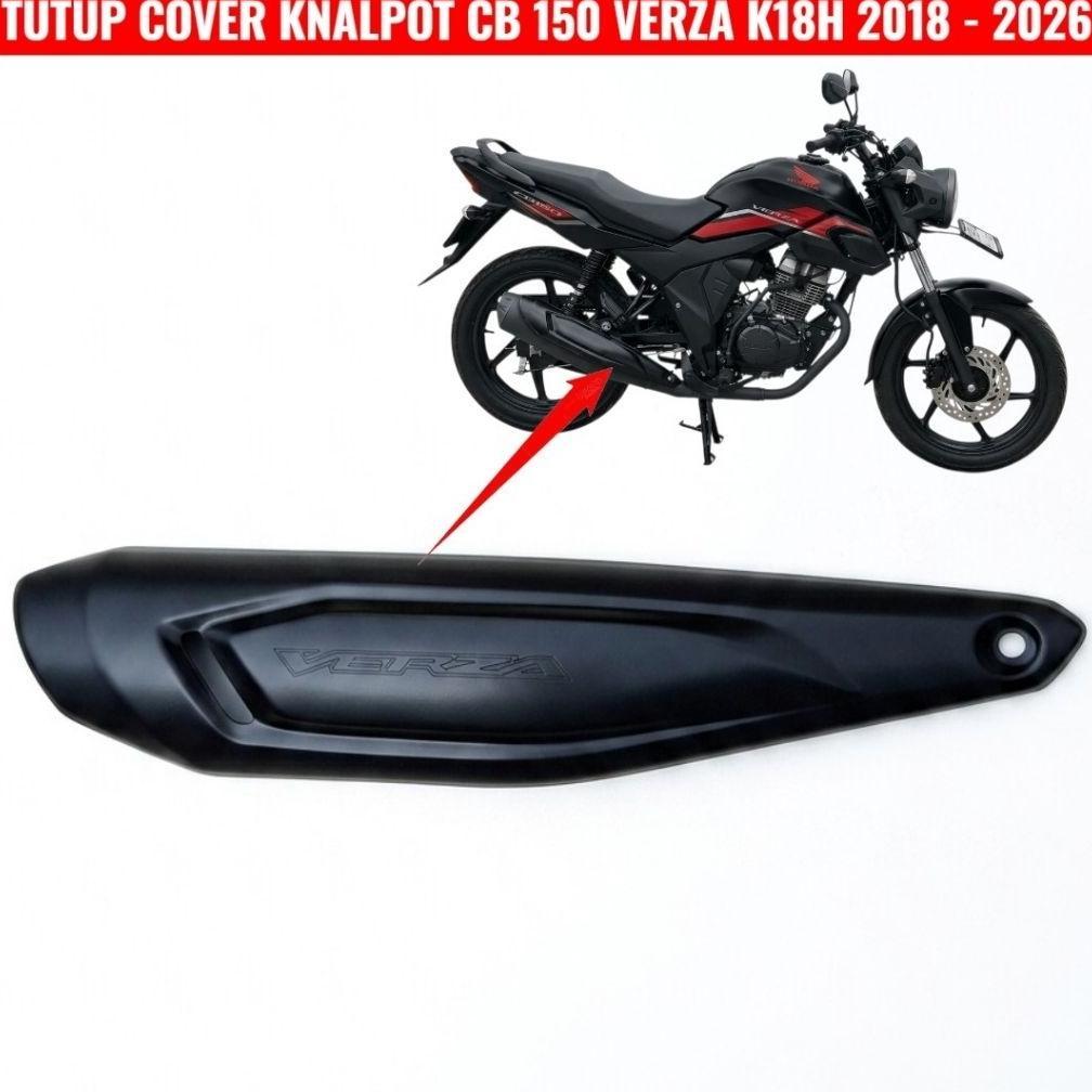 TUTUP COVER KNALPOT CB VERZA 150 2018 - 2025 BERKUALITAS 18311K18960