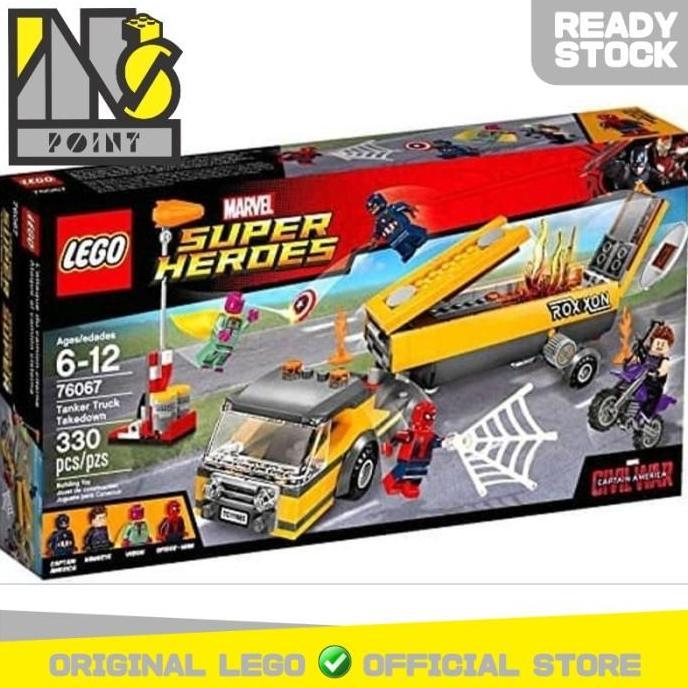 Promo LEGO 76067 - Super Heroes - Tanker Truck Takedown Diskon