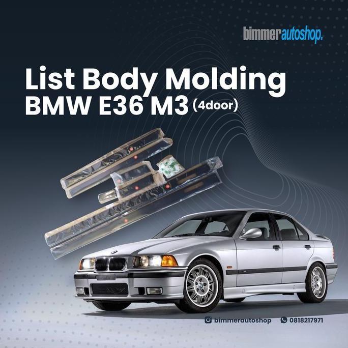 Gogo- List Body Molding Bmw E36 M3 Mtech Import