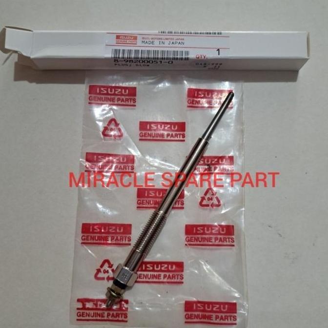 Busi Pemanas Glow Plug Isuzu Dmax D-Max D Max 4Jj1 4Jk1