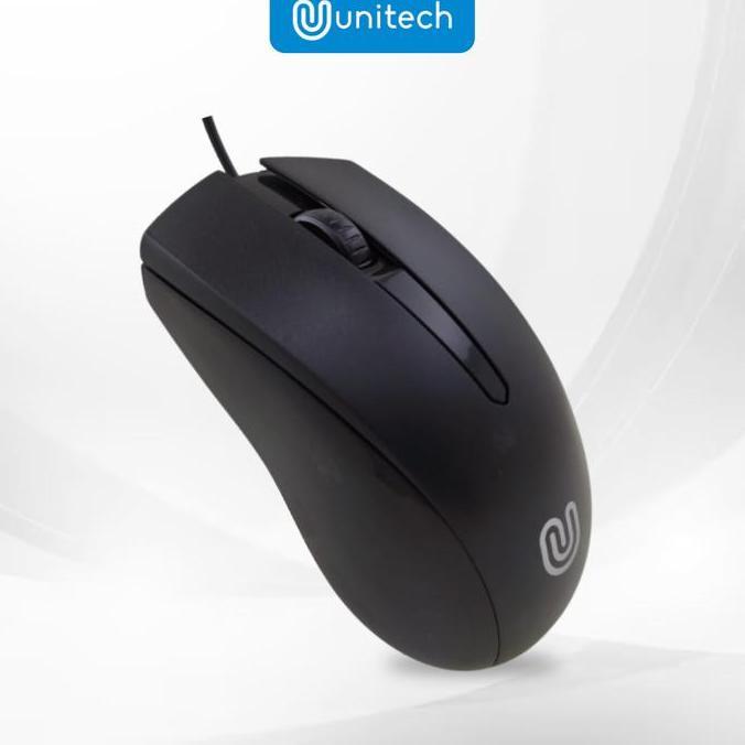 Barkajule_ - Unitech Mouse Kabel G6 Untuk Komputer Laptop Pc 1000 Dpi - Mouse Office Computer